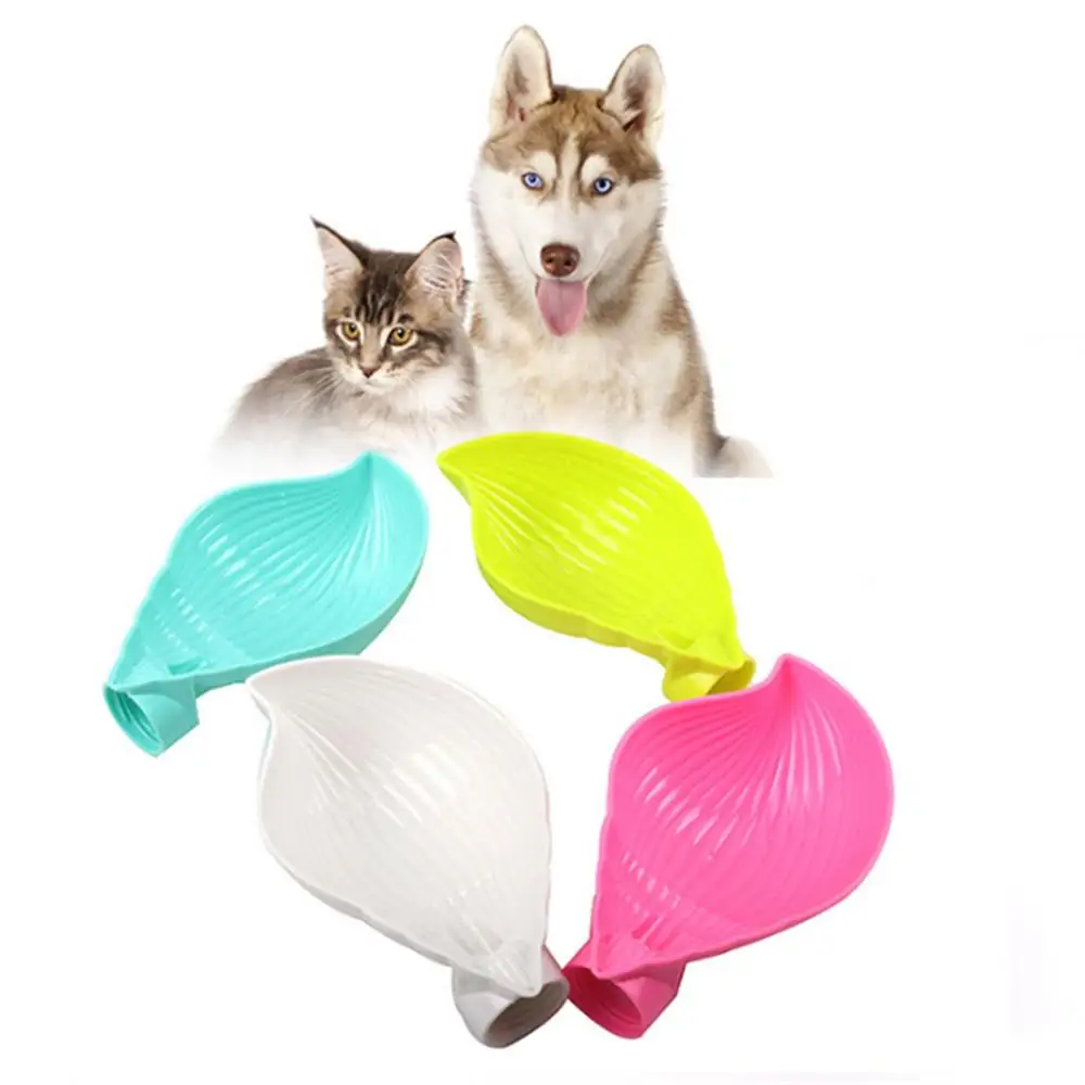 

Pet Dog Cat Water Bowls Portable Travel Cups Outdoor Feeder Food Water Drinking Conch Bowl For Small Large Dogs Pet Products