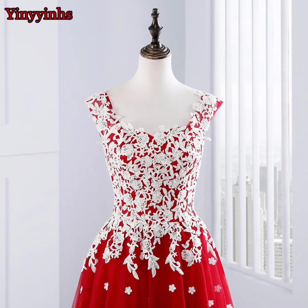 Yinyyinhs-2017-Lace-Appliques-Long-Evenin-Dresses-Vestido-De-Festa-ballkleider-Red-Backless-Beaded-Formal-Evening (5)