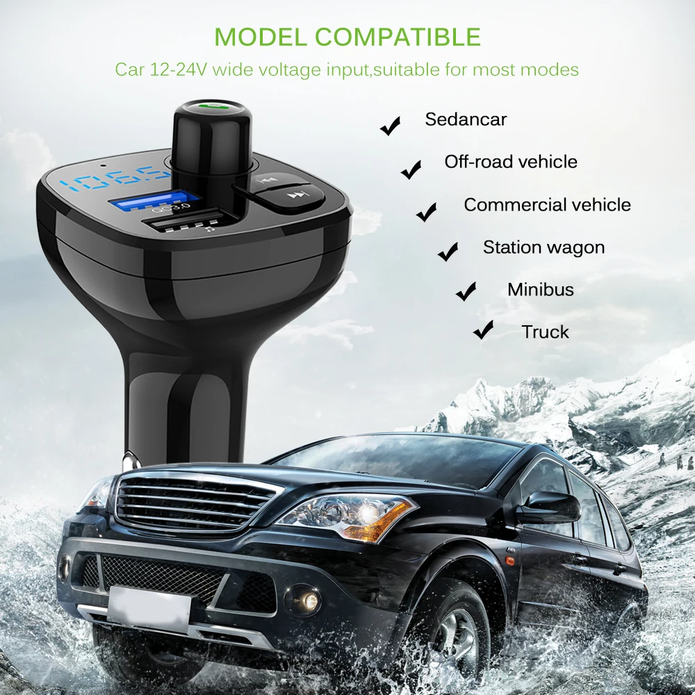 transmisor bluetooth car