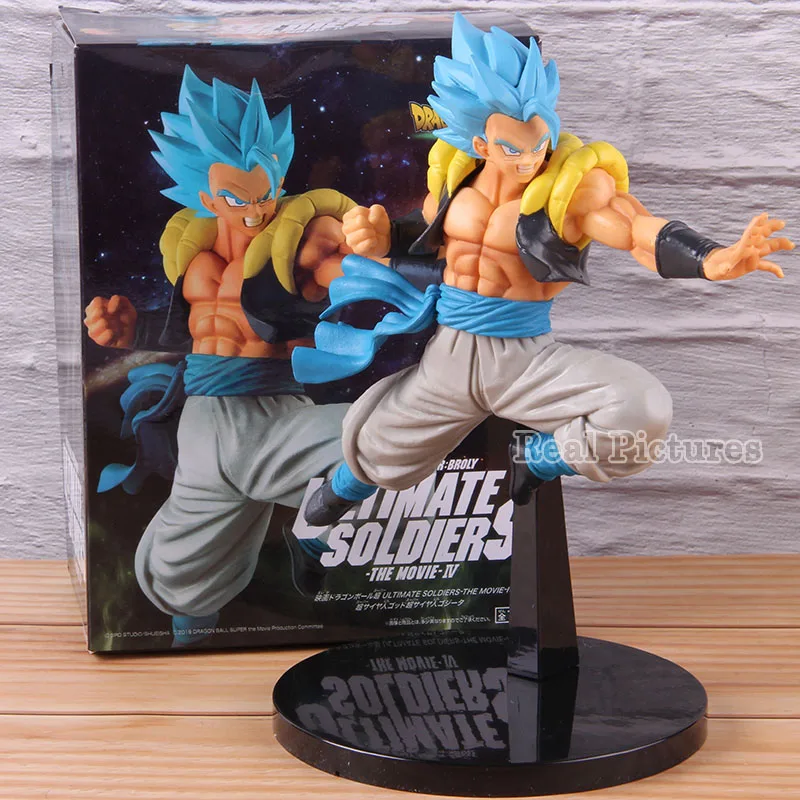 

Dragon Ball Super Broly Ultimate Soldiers Super Saiyan Gogeta Blue Figure PVC Dragon Ball Gogeta Collectible Model Toy Gift