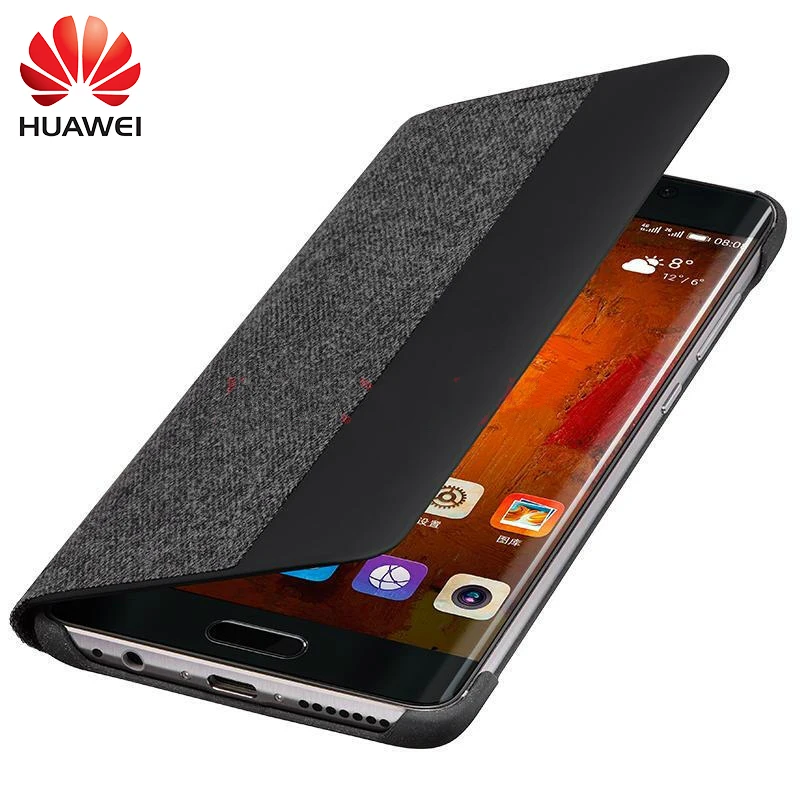 

Original Official Huawei MATE 9 Pro Case Smart View Window Shockproof Flip leather Cover Funda Huawei MATE9 Pro Case Cover