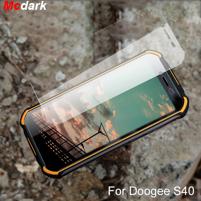 

Mcdark 5.5inch 9H Tempered Glass For Doogee S40 Screen Protector Film For Doogee S40 Cover Glass Film Easy To Install Phone Film