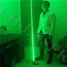 Заказной 532 нм 100 мВт толстый Луч лазерная основа Лазерная лапка Двойной лазерный меч LaserMan show