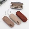 1Pcs 2022 New Fashion Men Women Kids Leather Eye Glasses Hard Shell Protector Reading Eyewear Case Portable Sunglasses Box Case ► Photo 1/6