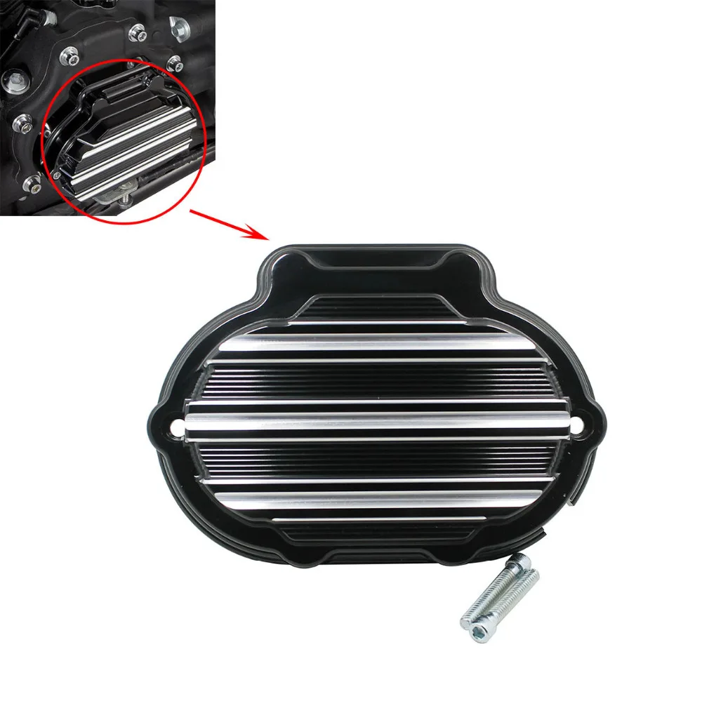 Buy Motorcycle Transmission Side Cover Black CNC