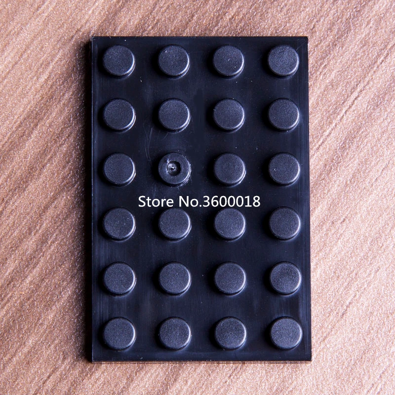 

10pcs/lot Compatible with legos 3032 plate brick 4x6 MOC DIY kids blocks bricks parts set
