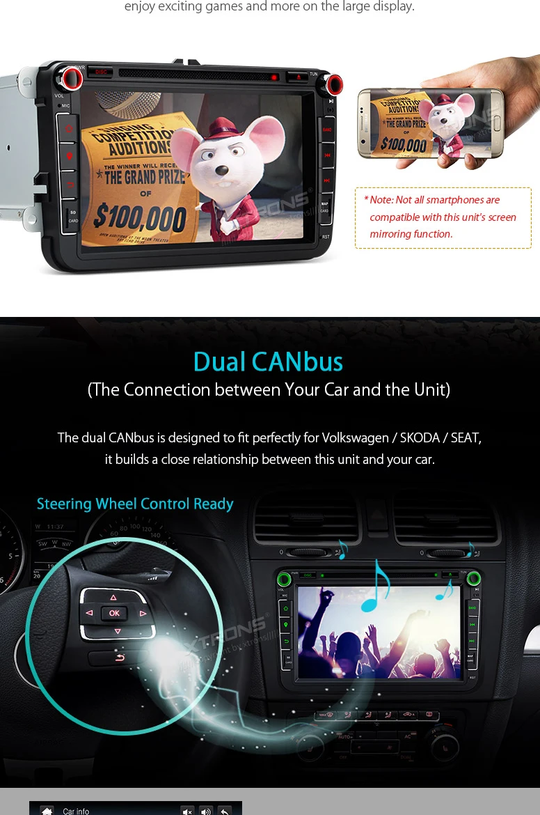 Discount 8" Special Car DVD for Skoda Roomster 2006-2015 & Octavia 2007-2012 & Yeti 2009-2015 with Built-in Vehicle Standard DAB+ Module 10 Discount 8" Special Car DVD for Skoda Roomster 2006-2015 & Octavia 2007-2012 & Yeti 2009-2015 with Built-in Vehicle Standard DAB+ Module 10