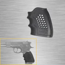 Тактический пистолет резиновая ручка чехол на руль рукав противоскользящий для CZ 75/85 сцепление рукав противоскользящий для большинства револьверов