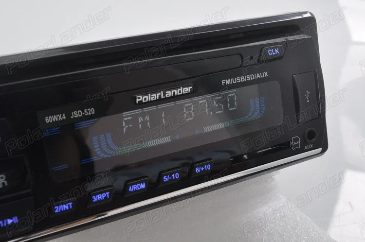 1 din Polarlander Buletooth автомобильный радиоприемник Mp3 плеер FM USB SD TF AUX IN 12V автомобильный аудио стерео с разъемом ISO дистанционное управление