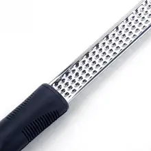 Нержавеющая сталь лимонный зестер прибор для очистки фруктов и нарезки сыра и терка для приправ+ Бонусная щетка мускатный орех микросамолет терка