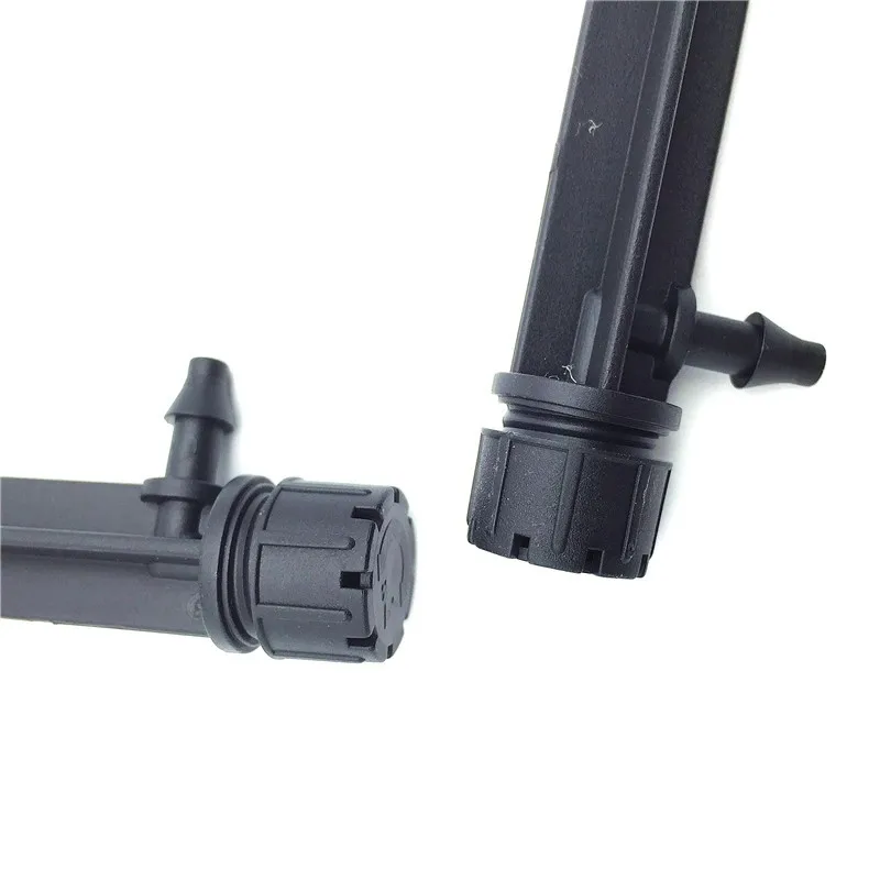 Black Adjustable Irrigation Drippers 360 Degree Drip System Emitter micro flow dripper drip head garden drip lawn Sprinkler 6PCS
