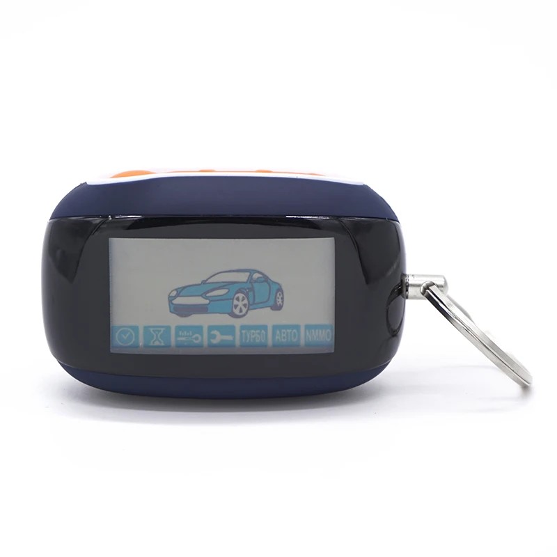 

B92 trinket LCD Remote Control Key Fob For Starline B92 Car Anti-theft 2 Way Alarm System