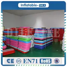 Высокое качество, 5x1x0,1 м надувной воздушный трек, гимнастический воздушный коврик, надувной воздушный трек с бесплатным насосом