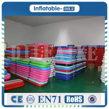 

Top Quality 3/4/5m Inflatable Air Track Gymnastic Air Mat Tumbling Mat Inflatable Airtrack With Free A Pump