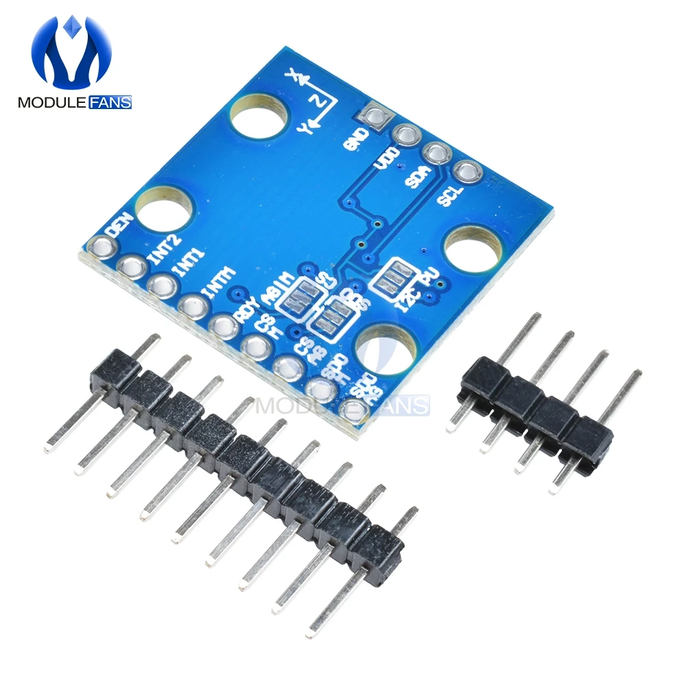 LSM9DS1 9-axis Сенсор Модуль Девять ось IMU акселерометр гироскоп магнитометр GY-LSM9DS1 I2C SPI для Arduino