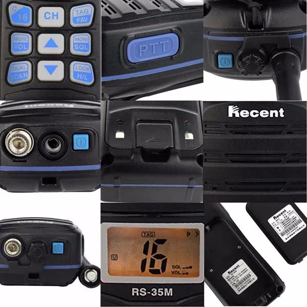 2 шт. водонепроницаемая рация с ЖК дисплеем 5 Вт/1 Вт|walkie talkie|vhf marine radiowaterproof walkie talkie |