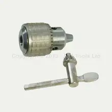 Сверхмощный пресс сверлильный патрон 1 мм-13 мм Коническое крепление B16 с гаечным ключом