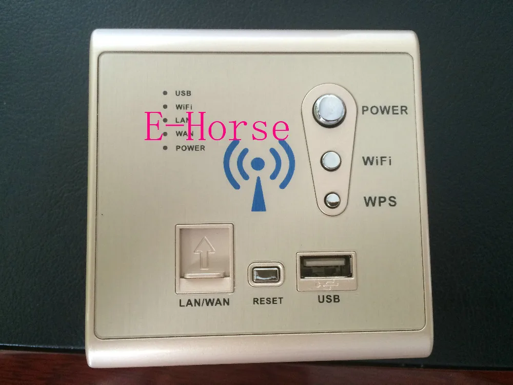 

300M Wall Embedded Wireless WIFI AP Router USB Socket Outlet Wall Charger WiFi S Wireless POE WiFi 86 Panel Home Router with USB