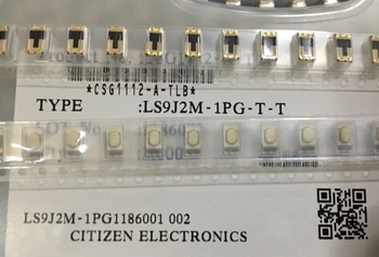 

20PCS/LOT CITIZEN CITIZEN LS9J2M-1PG-T-T SMD touch switch 3*6*2.5 green LED light