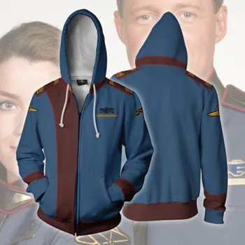 

Movie & TV Babylon 5 Costumes 3D Print Babylon 5 Earth Force Hoodies Sweatshirts Cosplay Fashion Zipper hooded Jacket clothing