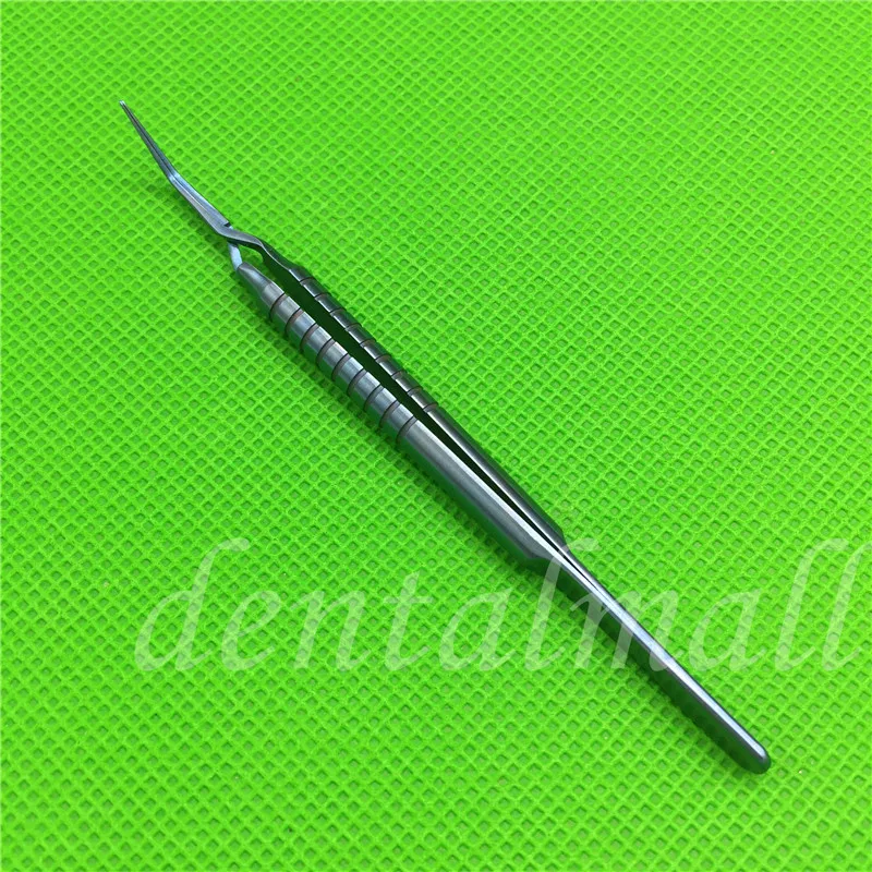 Akahoshi Capsulorhexis Titanium Cross Action Forceps ophthalmic eye instruments