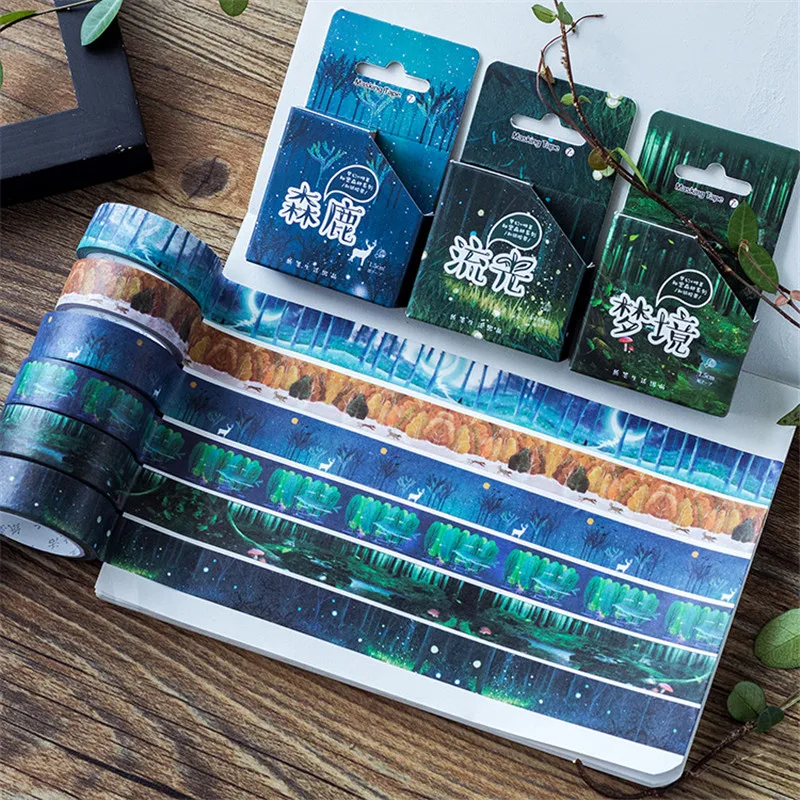 

Beautiful wreath Washi Tape Kawaii Vintage Retro Decorativ Adhesive Tape DIY Masking Tape Scrapbooking Photo Album Home Decor