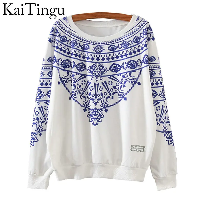 KaiTingu 2016 Fashion Autumn Women Harajuku Long Sleeve