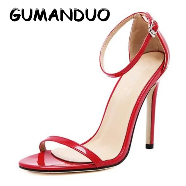 Wedding Plus 2017 Us21 Stiletto Celebrity Classic Vogue High Heel New Shoes Size Shoe 99gumanduo Sexy Pumps Women Arrived Sandals Party In lKJcFuT135