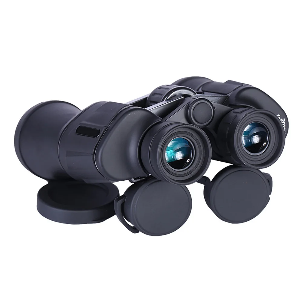 20x50 للرؤية الليلية البصرية عالية التكبير في الهواء الطلق Fogproof HD عدسات تكبير للماء تليسكوب مزود بمنظار ثنائي الصيد