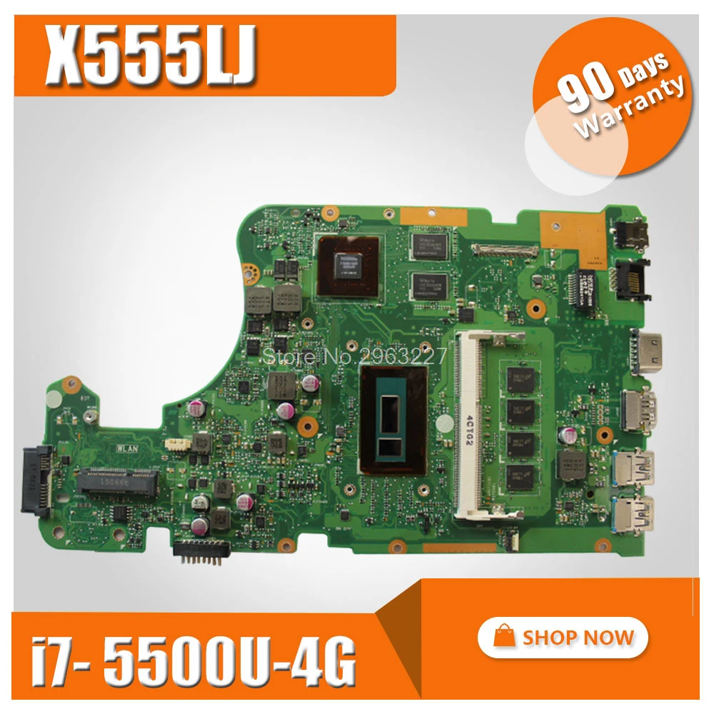 FOR ASUS X555L X555LD X555LDB X555LJ X555LP X555LF laptop MAIN BOARD