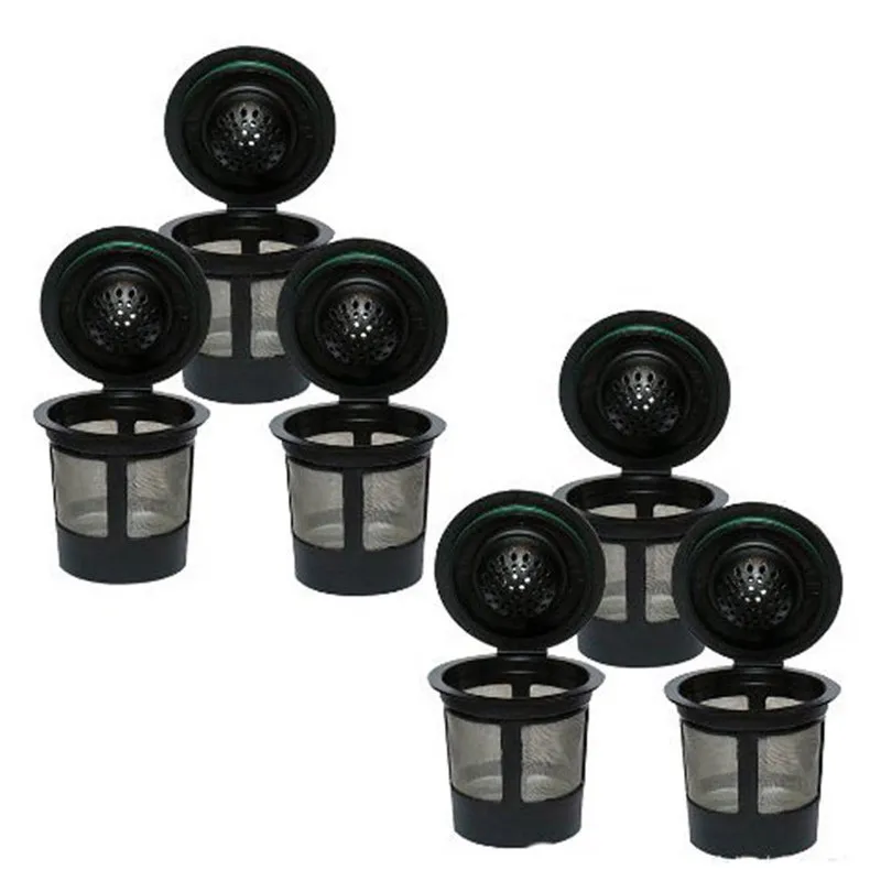 Дома Кухня Кофе ware многоразовые многоразового Capsulone K-Cup Кофе фильтр 6 шт для Keurig K50 K55 Кофе Maker