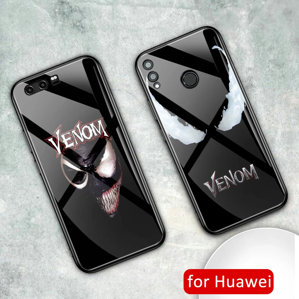 Стеклянный чехол для Huawei honor 20 venom 8x max 9 10 20i v9 v10 v20 play note | Мобильные телефоны и