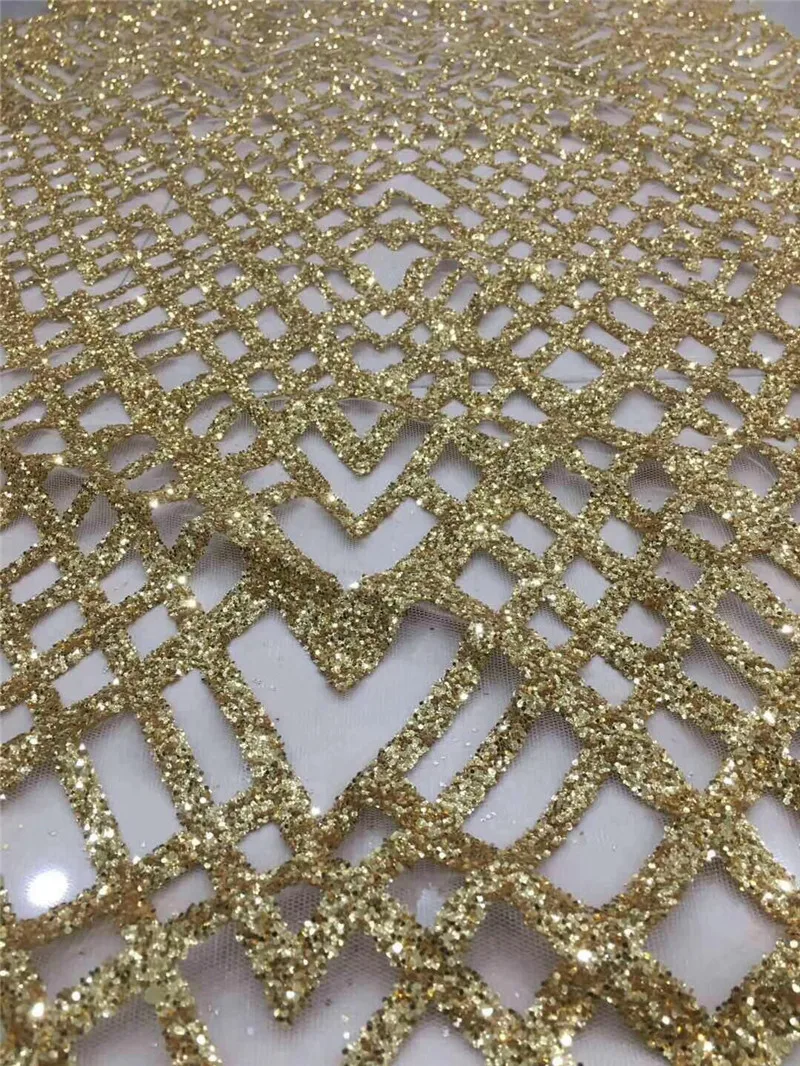 gold colour lace styles