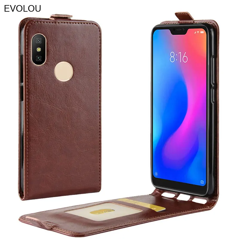 

Retro Leather Cover Xiaomi Redmi Note 6 7 Pro Note 5 Plus 5A 6A 4X 4 Prime S2 Case Vertical flip Cover Xiaomi Mi 9 8 SE Play F1