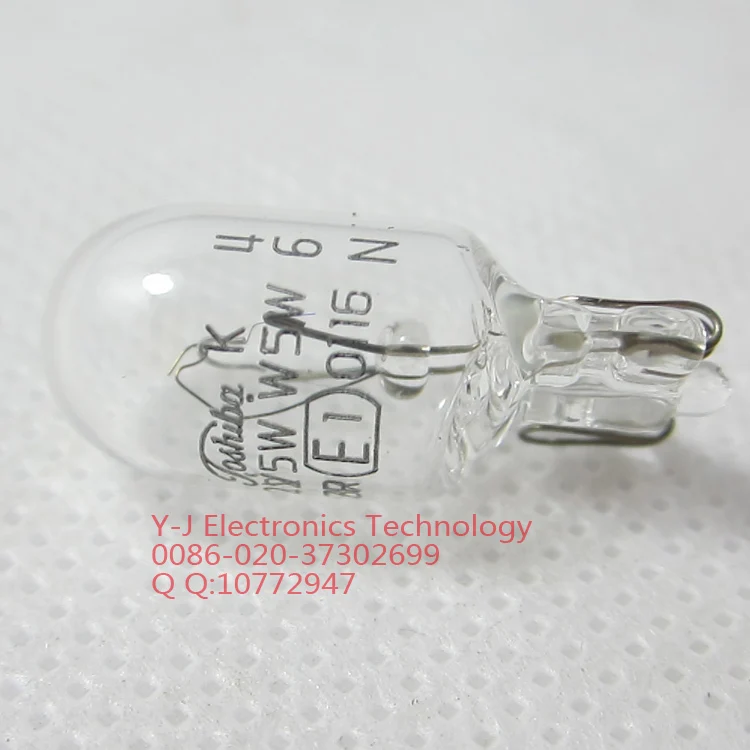 Toshiba T10 bulb 12V W5W Halogen Tail Light lamp good life span Original