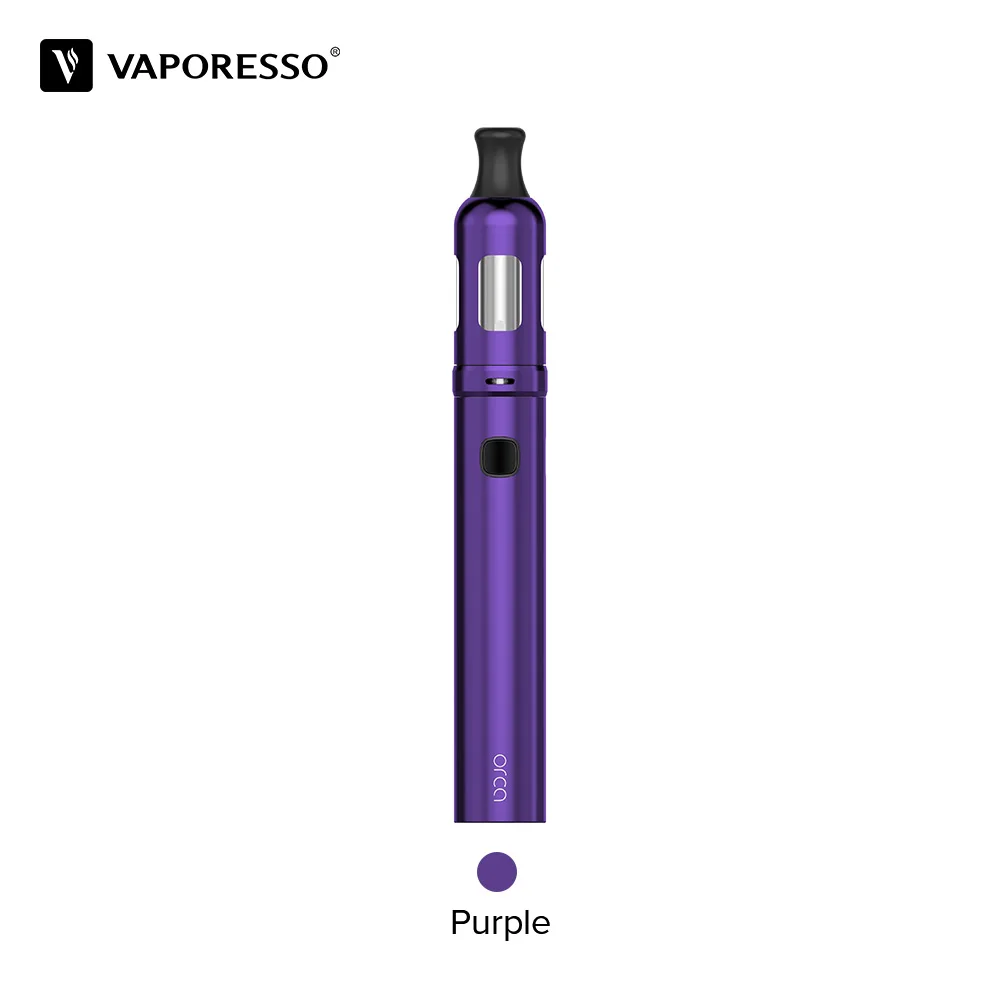 Vaporesso Orca Solo Vape ручка с емкостью 1,5 мл 800 мАч встроенный аккумулятор мод электронные сигареты VS Cascade One Plus испаритель - Цвет: Фиолетовый