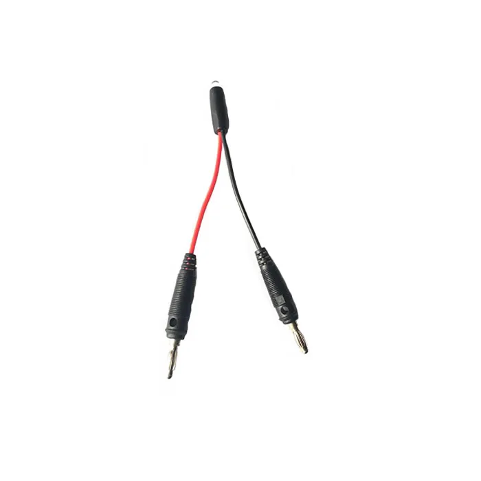 

Led Pulse Signal Testing Device to Dual 4.0 Banana Plug with 4.0 banana hole For Pulse or Signal Comparison Between Injectors