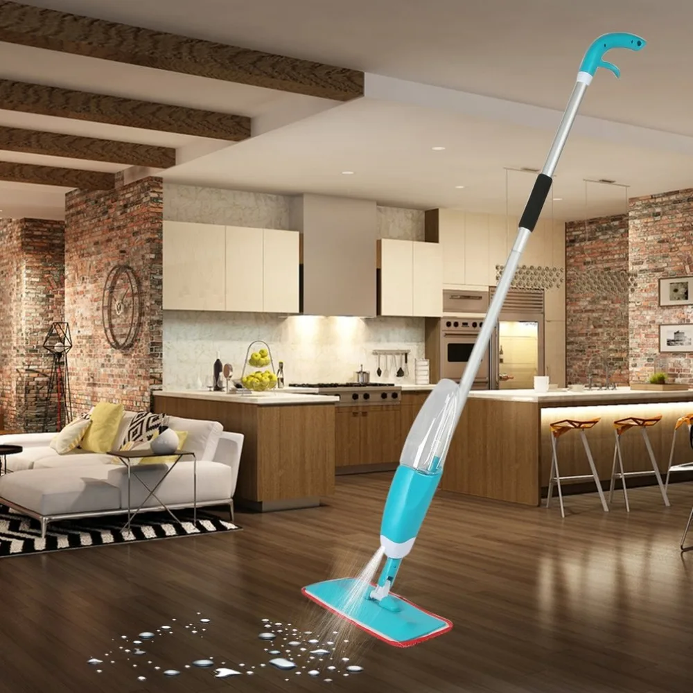 Russian Warehouse Handheld Water-spraying Mop Spray Mop Household Cleaning For Various Kind Of Floor Cleaner Tools Fast Shipping