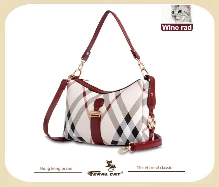 FERAL CAT Women Handbags Luxury Designer 2018 Woman Shoulder Bags Casual Crossbody Bag57