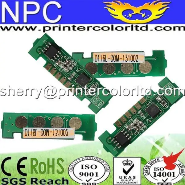 

chip for Samsung D-116S-XAA SL M-2875-FD MFP SLM-2875-FWMFP ProXpress SL M2625-N color reset digital copier chips