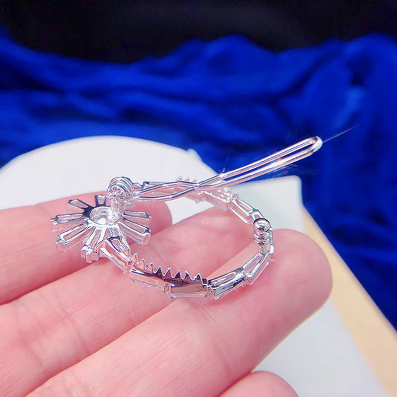 ASNORA Accesorios пункт Эль Кабельо ювелирное изделие las mujeres de horquilla geometrica следующих циркония moda