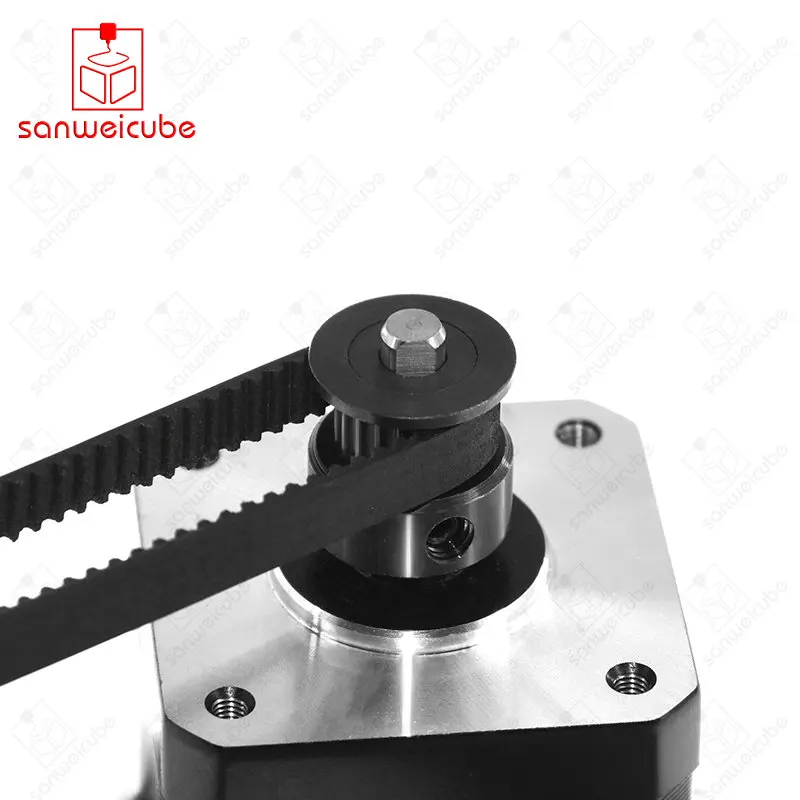 

3D Printer Parts Accessory GT2 20 Teeth Bore 5mm Timing iron Pulley Fit for GT2-6mm Open Timing Belt