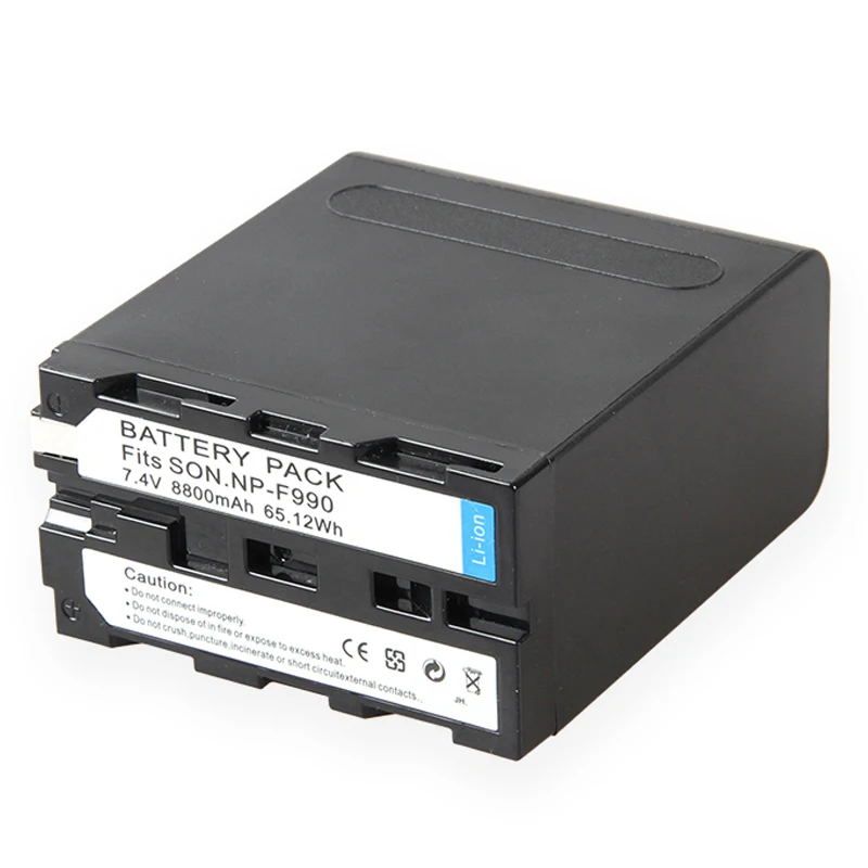Günstig 7800mAh NP F990 NP F990 Kamera Batterie Für Sony Camcorder HXR MC1500C NEX EA50 DSR PD198P HVR Z7C NX3 5 LED Licht Schnelle ladegerät