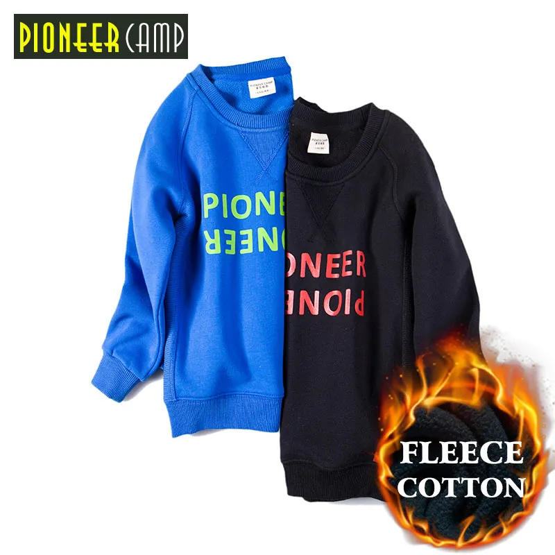 Pioneer Camp/Новинка осенне зимние От 4 до 14 лет для мальчиков флисовый свитер верхняя