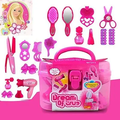 

Pudcoco New Arrival Kids Baby Little Cosmetics Kit Pretend Play Makeup Set Girls Preschool Kid Beauty Toy Game Hot