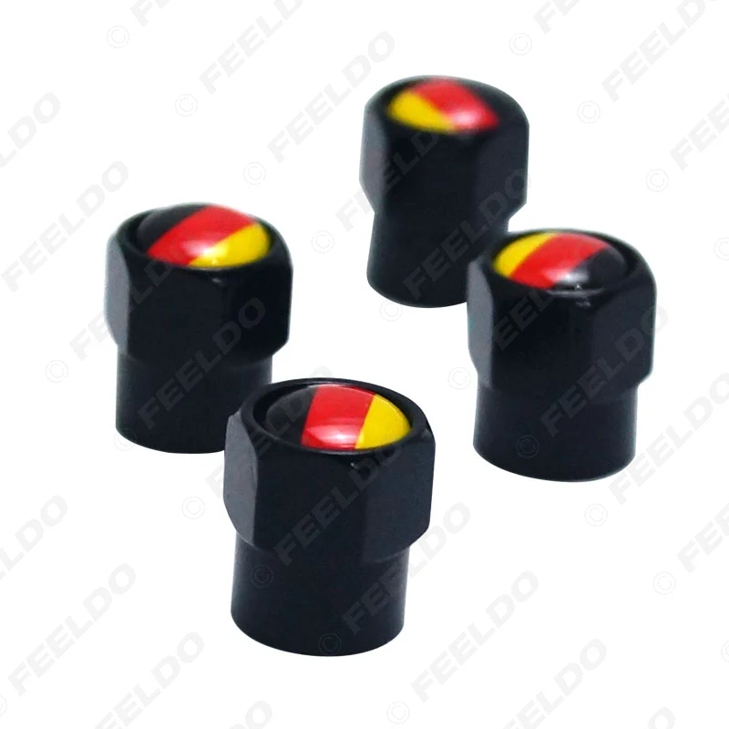 

Black 4pcs/Set Mini Car Tire Valve Caps For Small Wholesale Mixed Order #3720