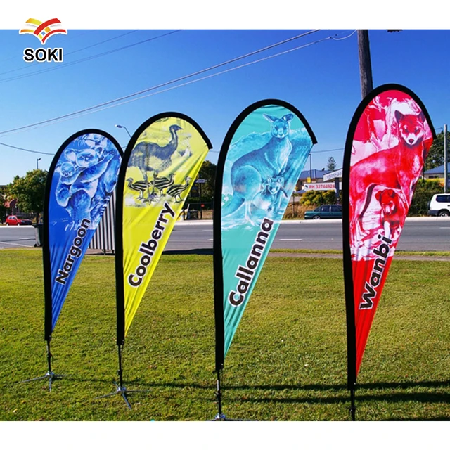 Best Price 3 5m Double Sided Promotion Advertising Trade Show Best Price 3 5m Double Sided Promotion Advertising Trade Show Feather Flags Banner Outdoor Teardrop