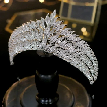 

High-grade zirconia crown wedding hair accessories bridal gift wedding jewelry CZ accessories