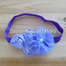 Жемчуг ткань сетки с прекрасная роза цветы Банданы для мужчин 20 шт./лот