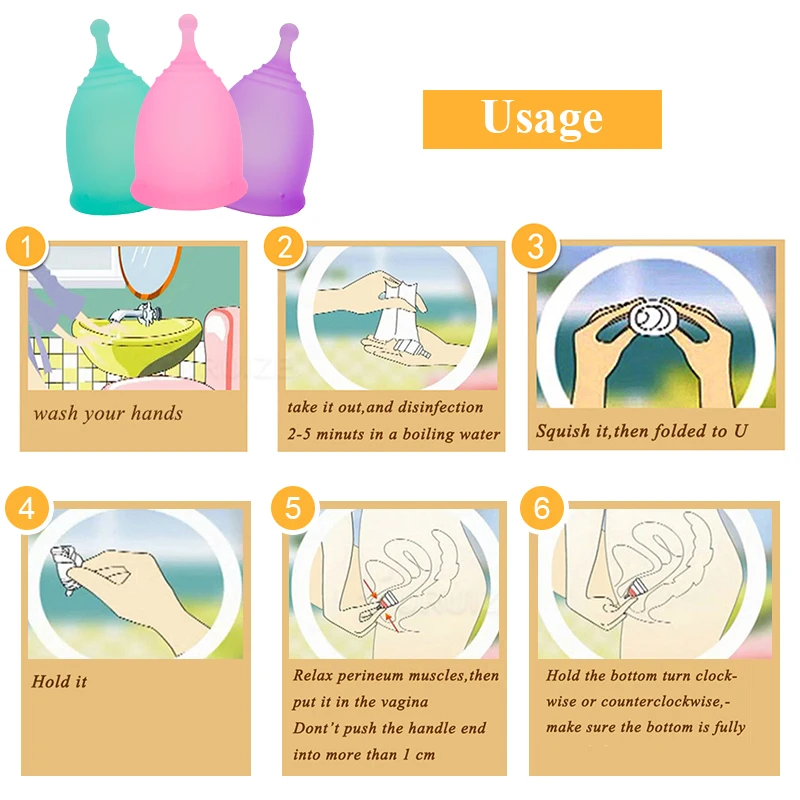 Furuize Copa menstrual Lady Cup Feminine hygiene reusable period Menstrual cup Good than pads Health Care Women cup Suit Sport Furuize Copa menstrual Lady Cup Feminine hygiene reusable period Menstrual cup Good than pads Health Care Women cup Suit Sport